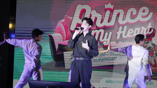 Gabriel Prince menggelar fan meeting bertajuk “Prince of My Heart” di Kuningan City Jakarta, Senin (27/2/2023). (Foto: Dok. Instagram @mallkuningancity)