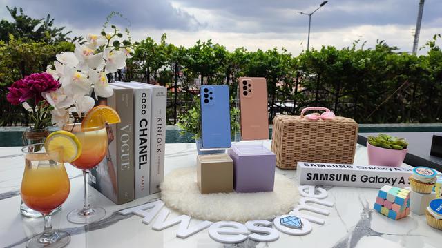 Samsung Galaxy A53 5G (Liputan6.com/Giovani Dio Prasasti)
