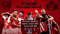 Arsenal vs Sunderland (bola.com/samsulhadi)