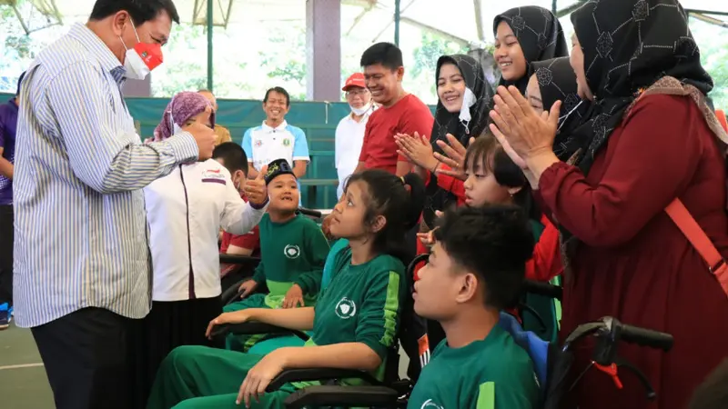 Pemkab Tangerang Adakan Lomba Boccia untuk Anak Disabilitas