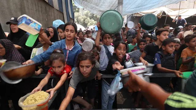 Satu Juta Perempuan dan Anak di Gaza Alami Kelaparan Massal