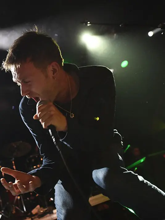 'Saya sedang mengerjakan album baru Gorillaz. Sejauh ini album baru Gorillaz menunjukkan energi yang besar,' ujar  Damon Albarn. (AFP/Bintang.com)