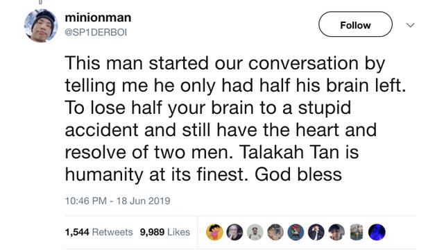 Alami Kecelakaan Tragis, Begini Perjuangan Hidup Pria dengan Otaknya yang Setengah