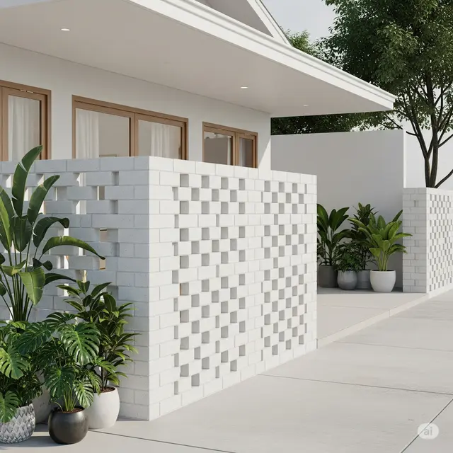 8 Model Pagar Teras Rumah Sederhana Tapi Cantik untuk Inspirasi Desain 2025