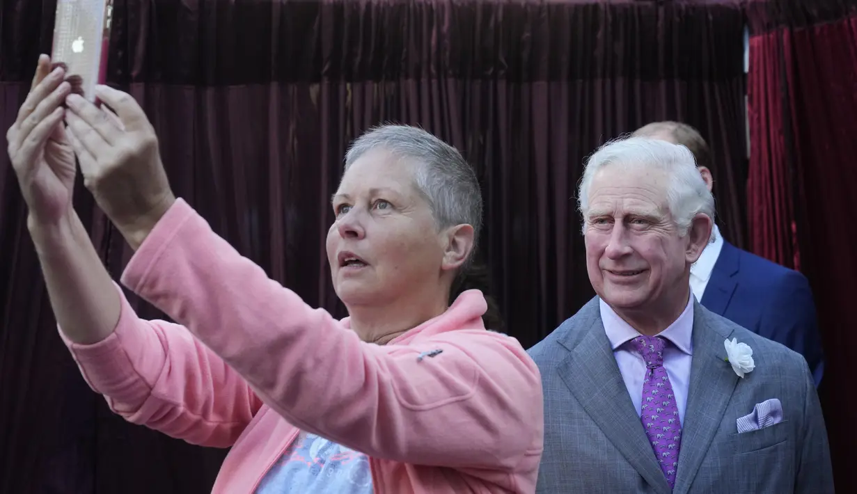 Madame Tussauds Sydney telah memperbarui tampilan keluarga kerajaan menjelang penobatan Raja Charles. (AP Photo/Rick Rycroft)