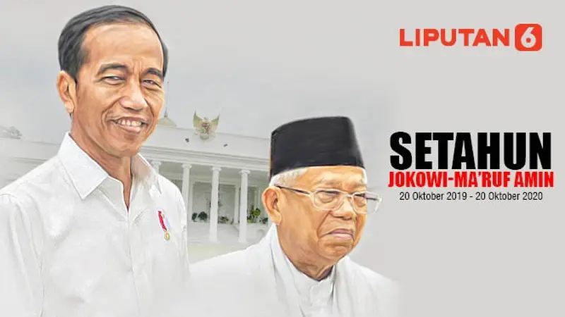 Banner Infografis Setahun Jokowi-Ma'ruf Amin, Prioritas Vs Realisasi. (Liputan6.com/Abdillah)