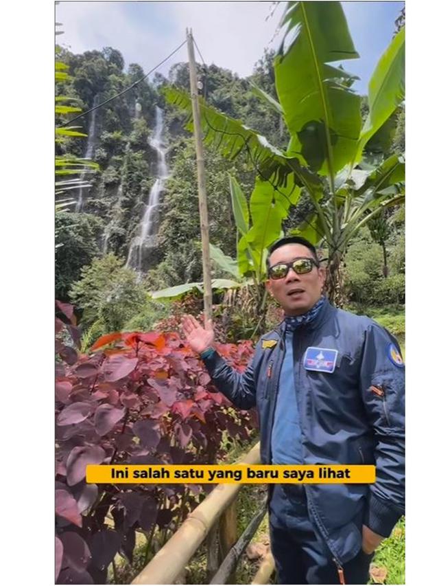 6 Potret Ridwan Kamil Sambangi Rumah Abah Jajang, Tempuh Waktu 3 Jam Naik Motor