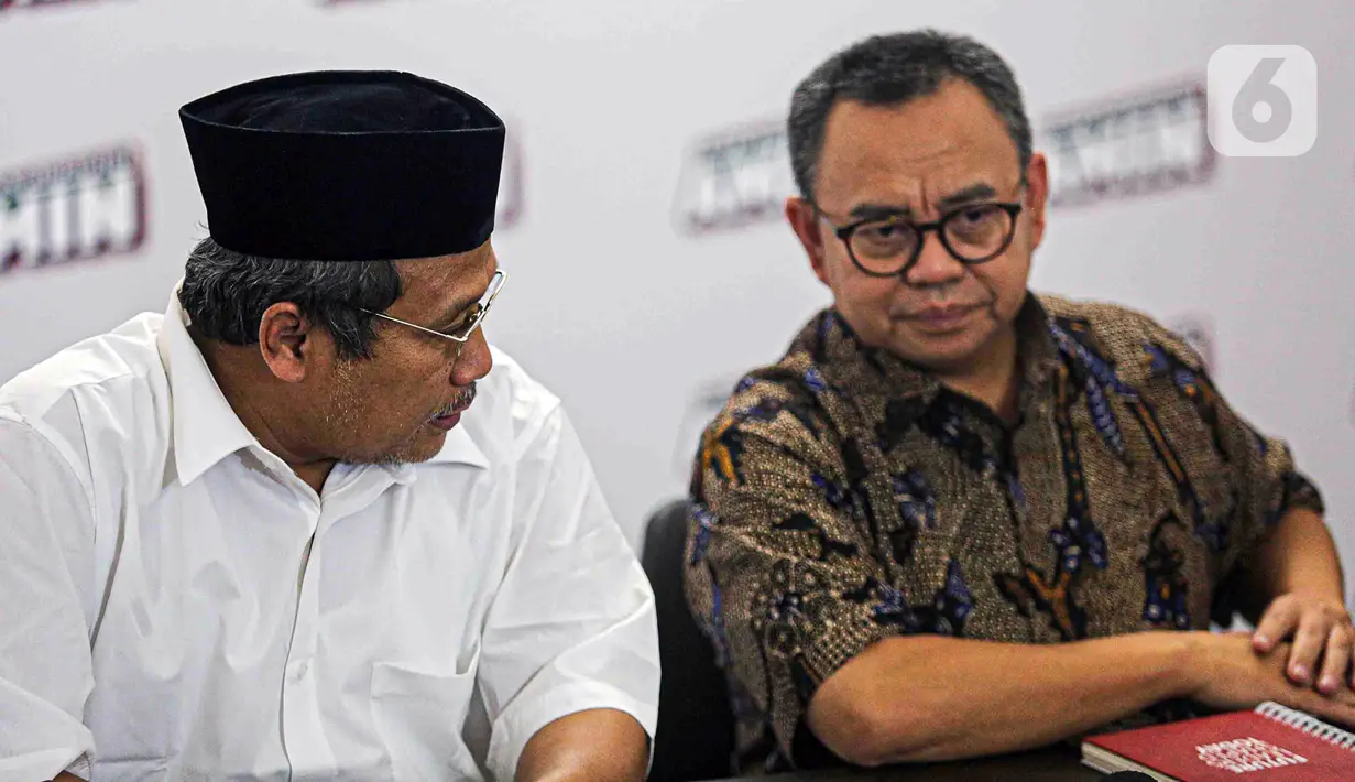 Hermawi menegaskan tokoh-tokoh yang bergabung nantinya berasal dari lintas profesi, mulai dari bidang hukum, TNI, hingga mantan menteri. (Liputan6.com/Faizal Fanani)