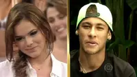 Neymar Kirim Video Pesan Cinta, sang Pacar Menangis Haru