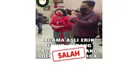 Cek Fakta: Tidak Benar Video Erick Thohir Sedang Beribadah di Vihara