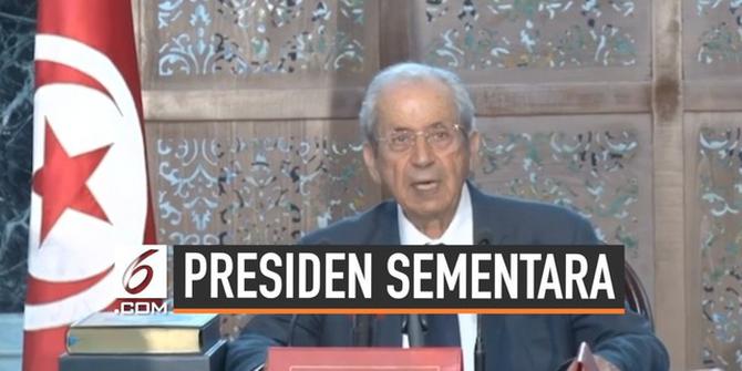 VIDEO: Presiden Tunisia Meninggal, Sosok Ini yang Menggantikan
