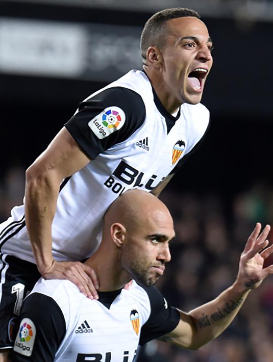7. Valencia - Mantan klub Fernando Morientes juga menjadi klub penghasil pemain jempolan. Otamendi, David Silva dan Juan Mata beberapa diantaranya yang laku dilego ke Liga Inggris. (AFP/Jose Jordan)