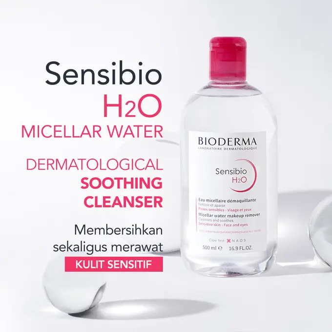 Bioderma Sensibio H2O, Pionir Micellar Water yang Membersihkan dan Merawat Kulit Sensitif