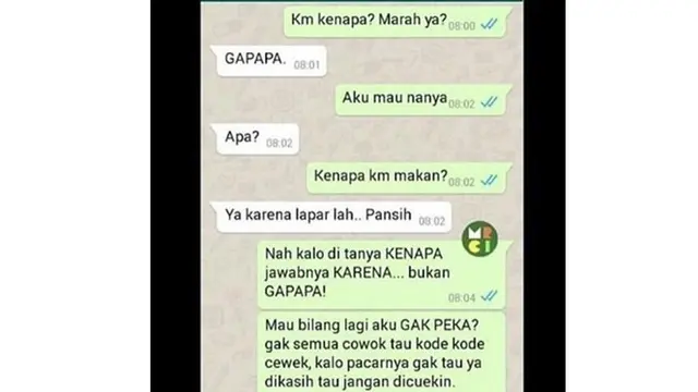 6 Balasan Chat Terbawa Emosi Karena Dicuekin Ini Bikin Geregetan