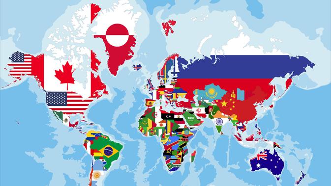 Ilustrasi Negara-negara Dunia (sumber: iStock)