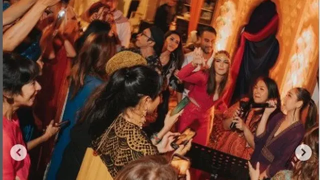 Pesta ultah Ardi Bakrie dan Nia Ramadhani bertema Arabian Night (Foto: Instagram ramadhaniabakrie)