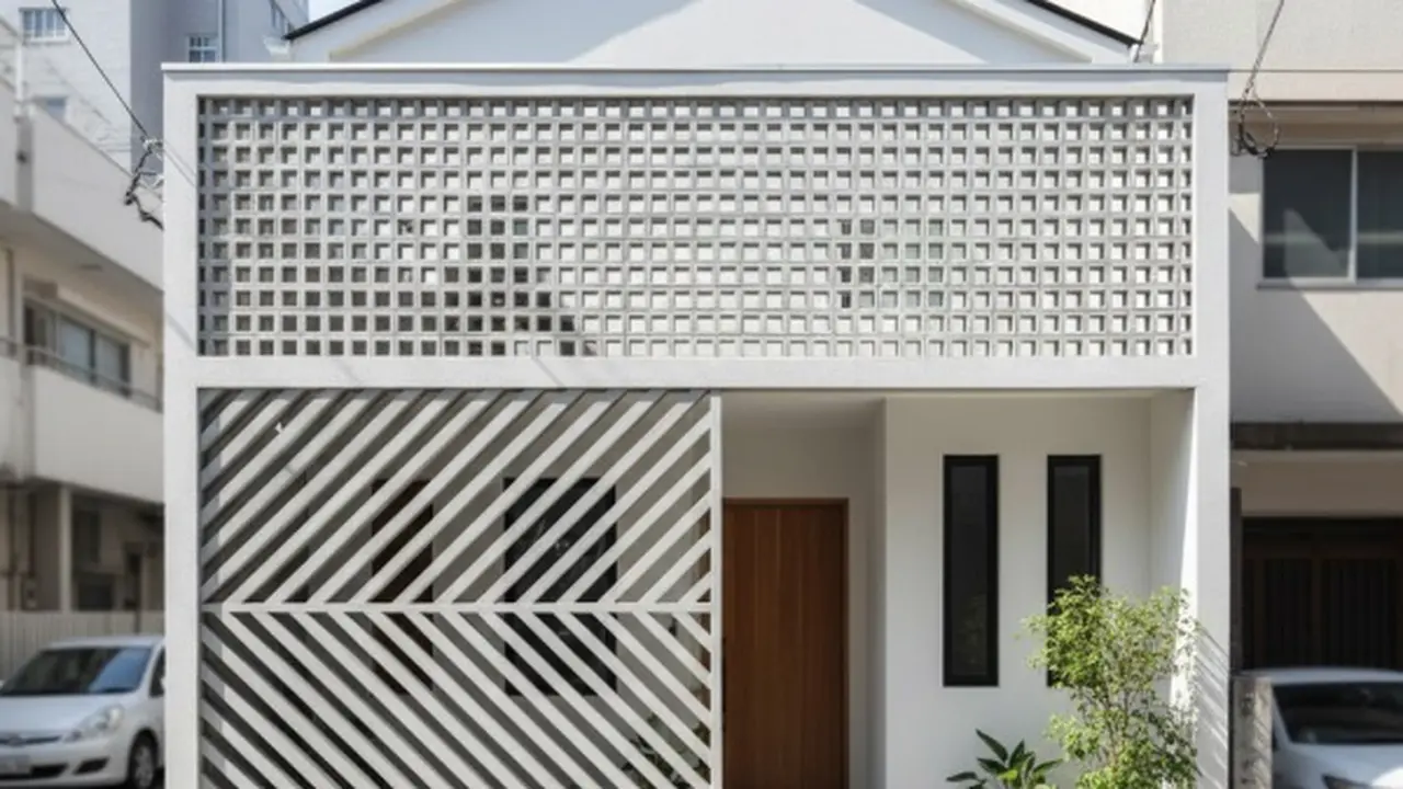 Model Roster Terbaik untuk Fasad Rumah Minimalis (Sumber: Gemini AI)