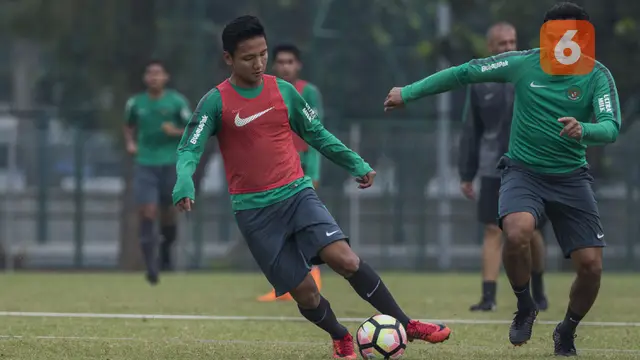 Latihan Timnas Indonesia U-23
