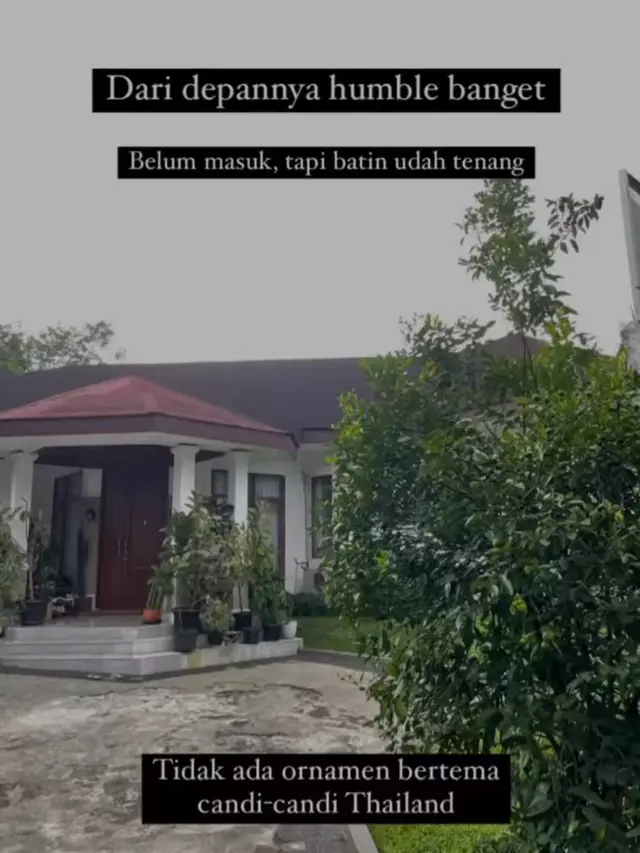 Rumah Sophia Latjuba dan Eva Celia. (Foto: Instagram Stories @biasalahanakmuda)