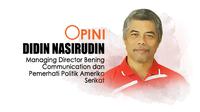 Didin Nasirudin, Managing Director Bening Communication dan Pemerhati Politik Amerika Serikat. (Dok. Pribadi)