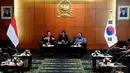 Pertemuan tersebut untuk mempererat persahabatan Korsel dan Indonesia yang selama ini sudah terjalin dengan baik, Jakarta, Senin (22/12/2014). (Liputan6.com/Andrian M Tunay)