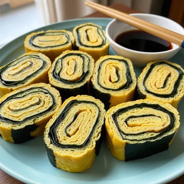 Resep Telur Dadar Gulung Nori