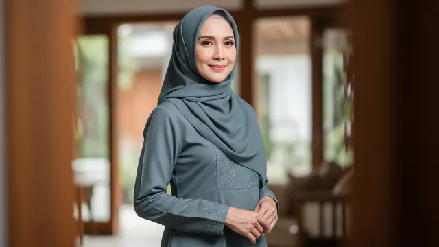 7 Jenis Bahan Gamis yang Nyaman untuk Usia 50 Tahun, Tetap Anggun dan Tidak Gerah