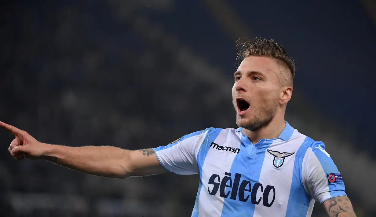3. Ciro Immobile (Lazio) - 9 gol dan 1 assist (AFP/Tiziana Fabi)