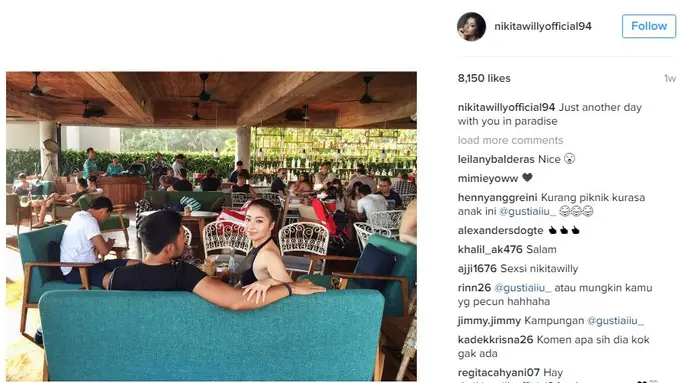 Nikita Willy dan Tutde Sumerta