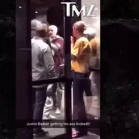 Justin Bieber terlibat perkelahian pada Rabu malam (8/5) waktu setempat