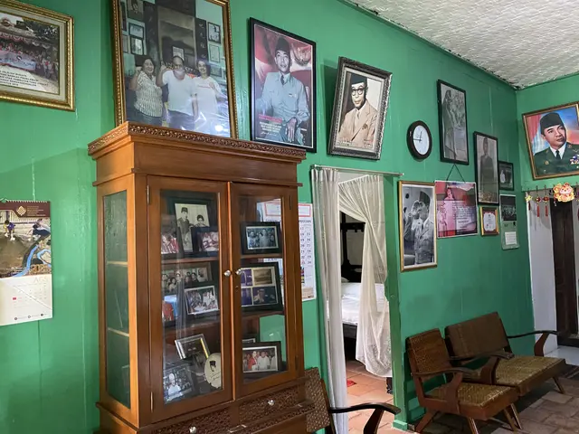 Rumah Pengasingan Bung Karno dan Bung Hatta di Rengasdengklok. (Liputan6.com/Delvira Hutabarat)
