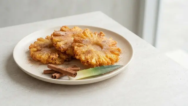 resep nanas goreng tepung dengan gula kayu manis