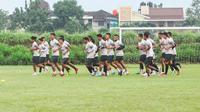 Skuad PSIM Yogyakarta sedang menjalani latihan. (Dokumentasi PSIM)