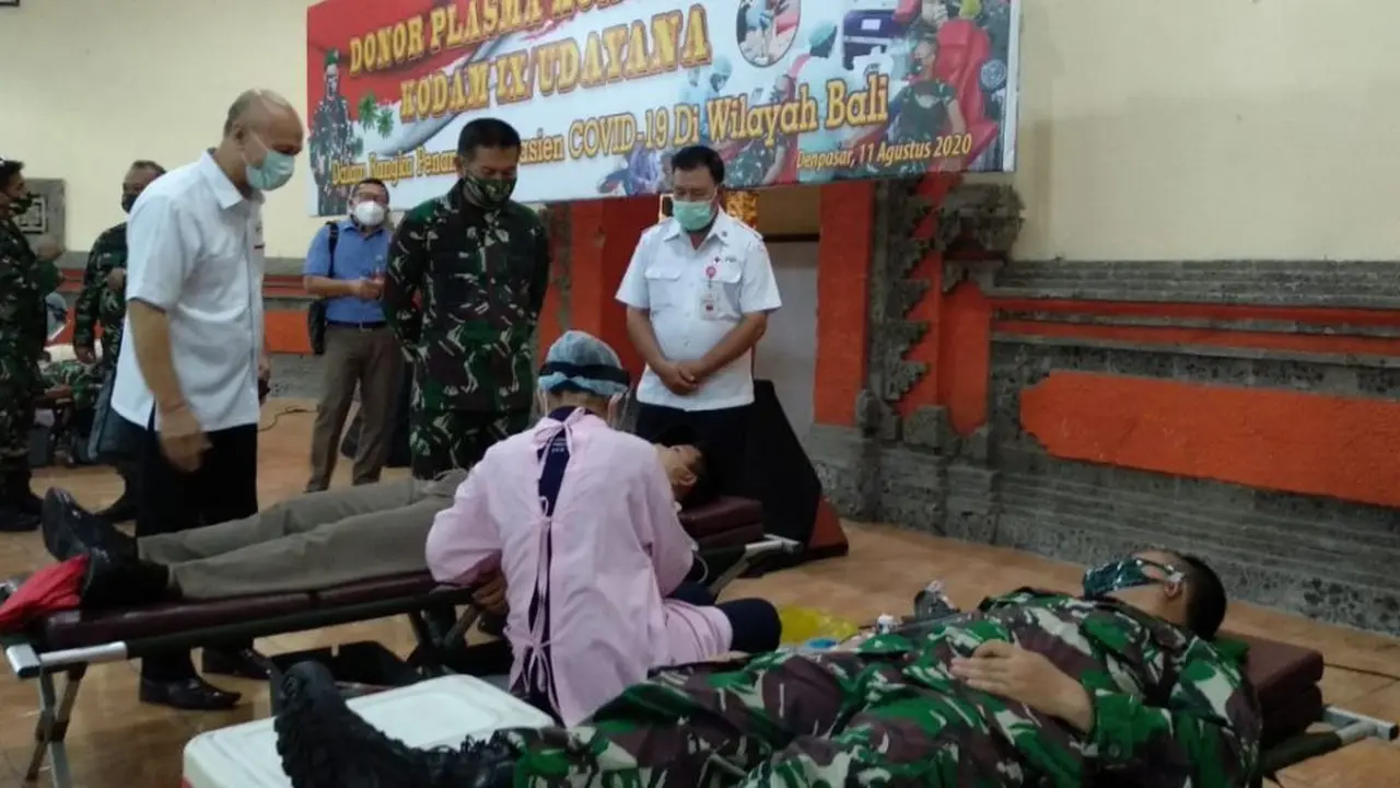 Donor Konvalesen TNI AD Bali