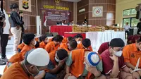Peredaran Narkoba Antar Provinsi di Lampung Diungkap, 215 Orang Ditangkap