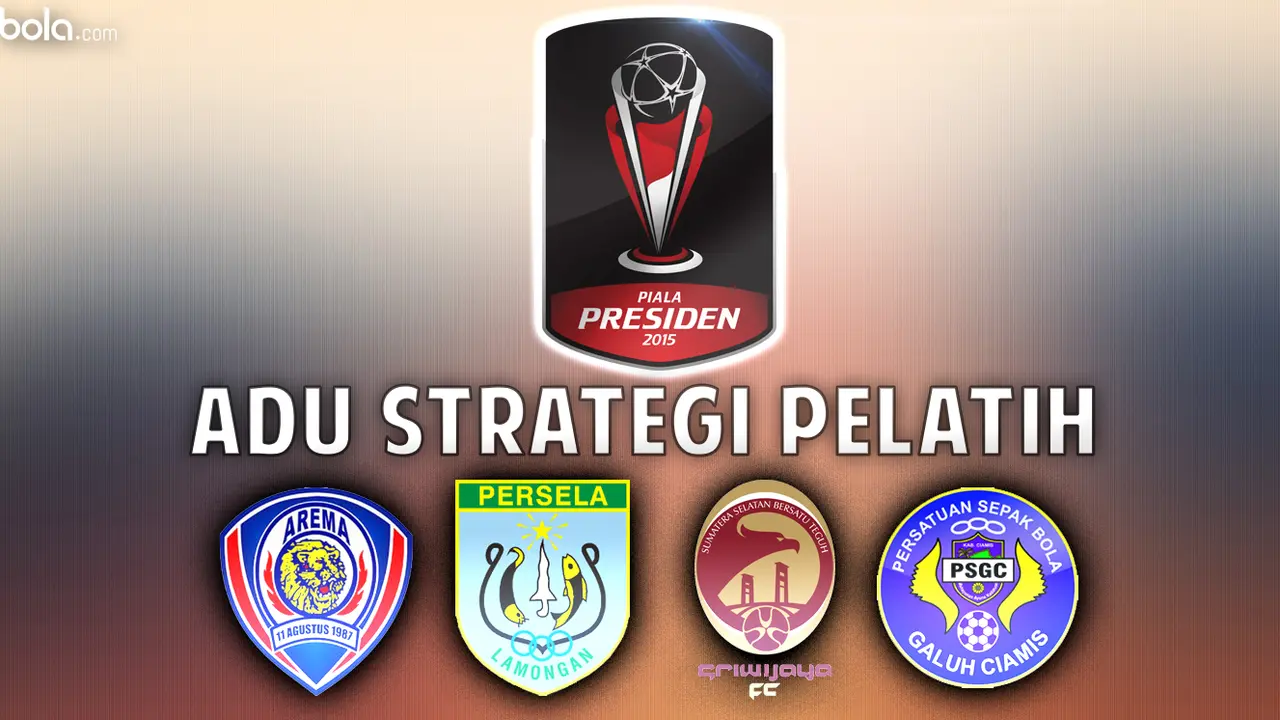 Piala Presiden: Adu Strategi Pelatih Grup B