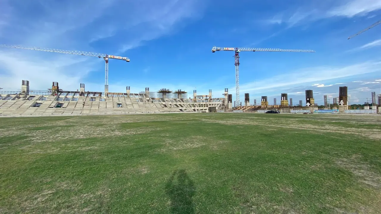 venue PON XXI Aceh-Sumatera Utara (Sumut) beserta dukungan pembangunan jalan di Stadion Utama Provinsi Sumut yang dilaksanakan pada 2023-2024.
