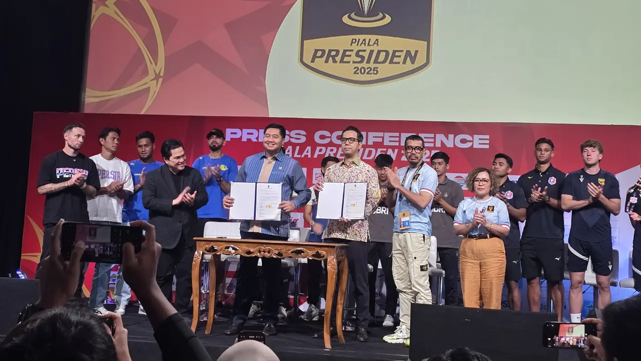 Jumpa pers Piala Presiden 2025