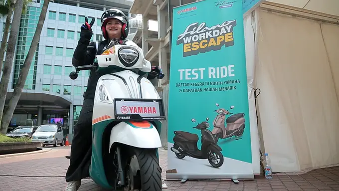 Intip Cara Seru Pekerja Urban Lepas Penat Bareng Yamaha Filano Workday Escape, Penasaran?