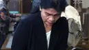 Hakim ad hoc nonaktif Pengadilan Tipikor Medan, Merry Purba usai menjalani sidang pembacaan tuntutan di Pengadilan Tipikor, Jakarta, Kamis (25/4). JPU KPK meyakini Merry Purba bersalah menerima suap dari Tamin Sukardi dan dituntut 9 tahun, denda Rp 350 juta. (Liputan6.com/Helmi Fithriansyah)