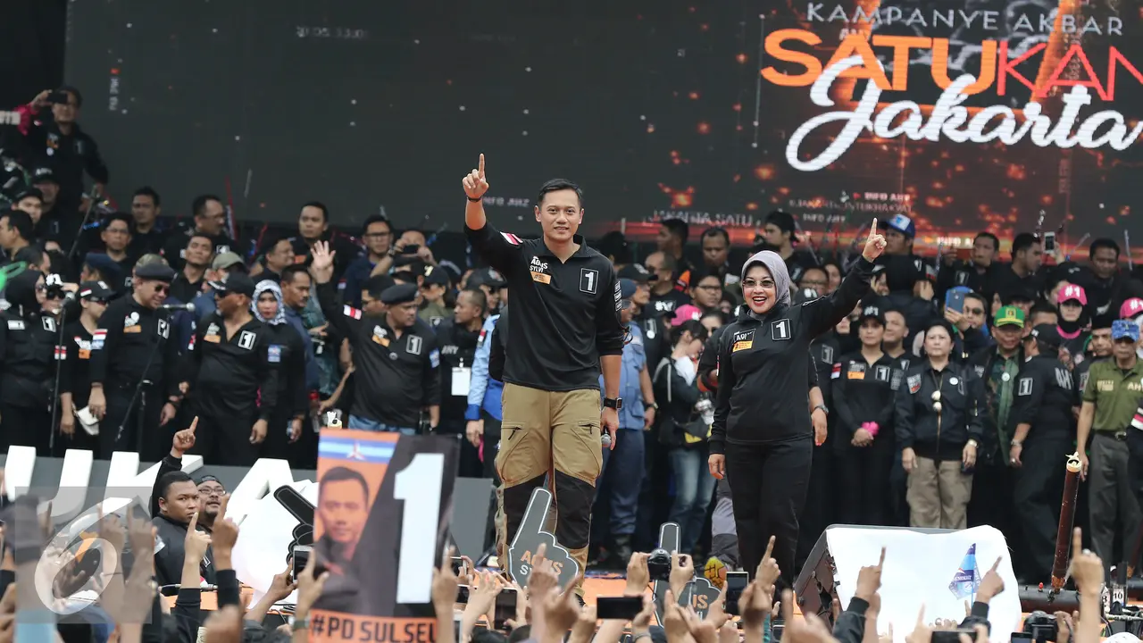 HY - Sylvi Gelar Kampanye Akbar Satukan Jakarta