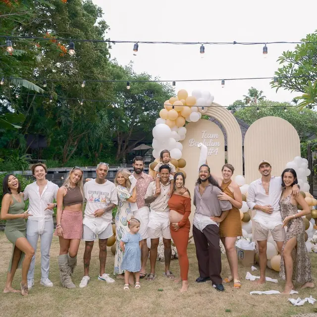 Baby shower Jennifer Bachdim (Instagram/jenniferbachdim)