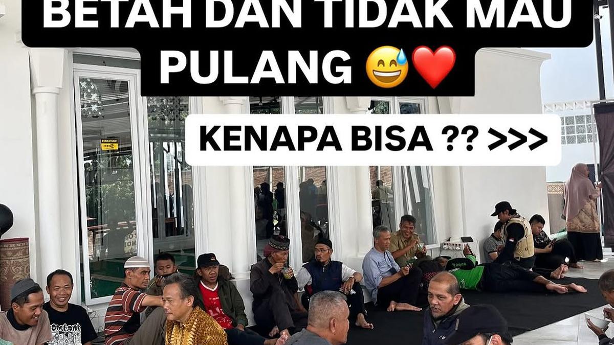 Bukan Sekadar Tempat Ibadah, Masjid Viral Ini Tawarkan Makan Siang Gratis dan Program Luar Biasa