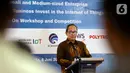 Direktur SDPPI, Kementerian Komunikasi dan Informatika Mulyadi memberikan paparan ada Seminar Solusi Internet of Things untuk Usaha Mikro, Kecil, dan Menengah (UMKM) di Yogyakarta, Rabu (08/06/2021). IoT merupakah salah satu teknologi yang dapat dimanfaatkan untuk meningkatkan produktivitas dan efisiensi usaha UMKM yang akan meningkatkan pendapatan dan mengurangi biaya. (Liputan6.com/HO/Alwi)
