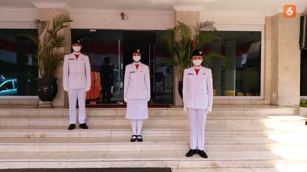 Paskibraka, Paskibraka 2020, Paskibraka Nasional 2020, HUT ke-75 RI, HUT RI ke-75, Sylvia Kartika Putri, Muhammad Asri, Sudrajat Prawijaya