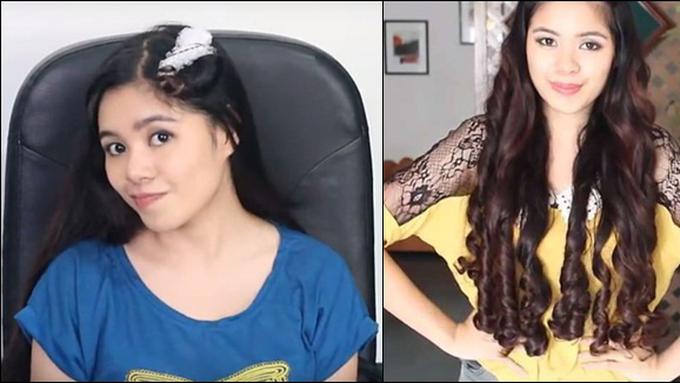 Cara Membuat Rambut Keriting Gantung Alami Tanpa Alat - Kreatifitas Terkini