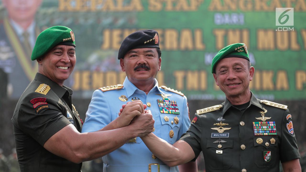 Sertijab KSAD Jenderal Andika Perkasa