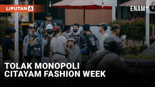 VIDEO: Sandiaga Uno Tolak Monopoli Citayam Fashion Week