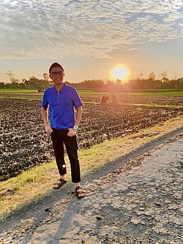 7 Potret Kampung Halaman Eko Patrio di Nganjuk, Sejuk dan Banyak Sawah