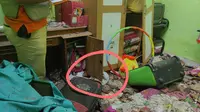 Suasana Usai Ledakan di Grobogan: Atap Rumah Jebol, Ruangan Porak-poranda